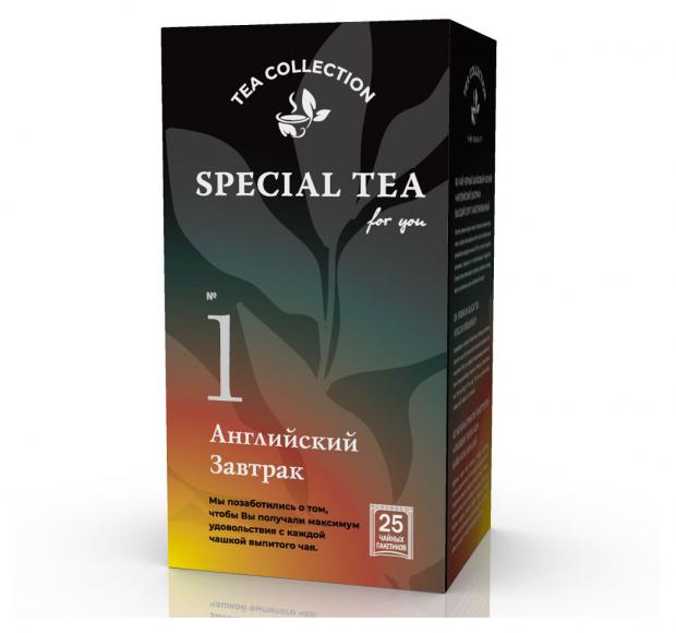 

Чай черный «Императорский чай» SPECIAL TEA Английский завтрак, 25x1,8 г