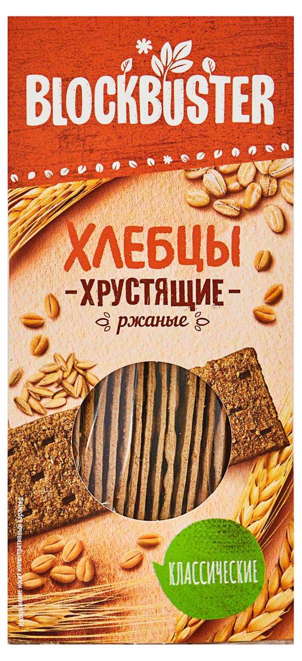 Хлебцы Blockbuster хрустящие ржаные 130 г 59₽