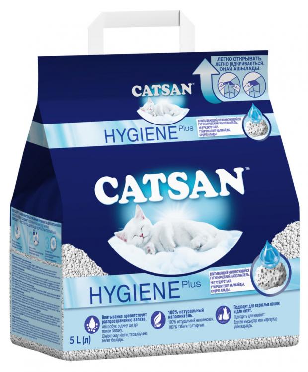 

Наполнитель для кошачьего туалета Catsan впитывающий, 5 л