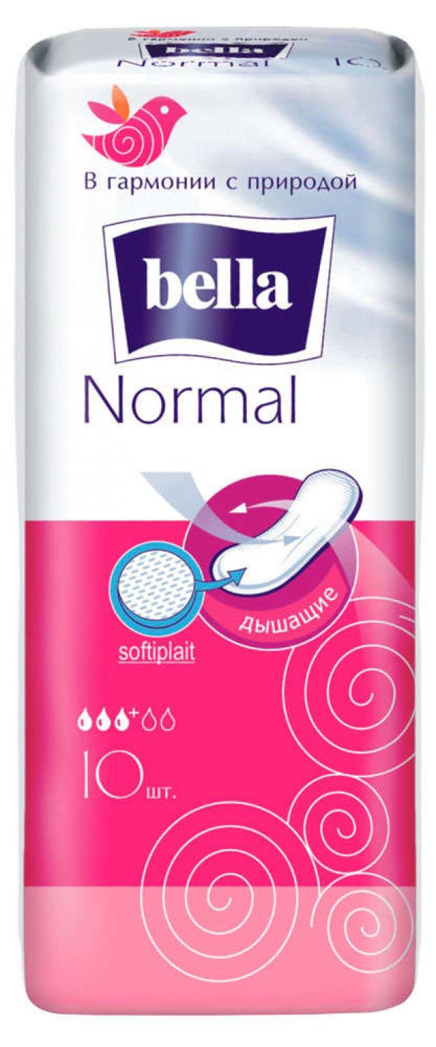 

Прокладки гигиенические Bella Normal Nova Softiplait Air, 10 шт