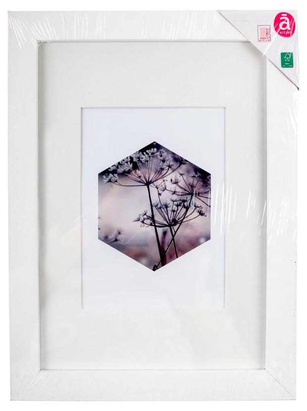 Фоторамка Actuel МДФ белая, 21х30 см