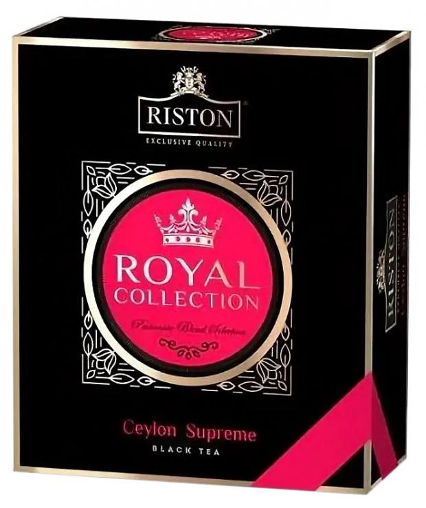 Чай черный Riston Royal Collection Ceylon Supreme, 100x2 г