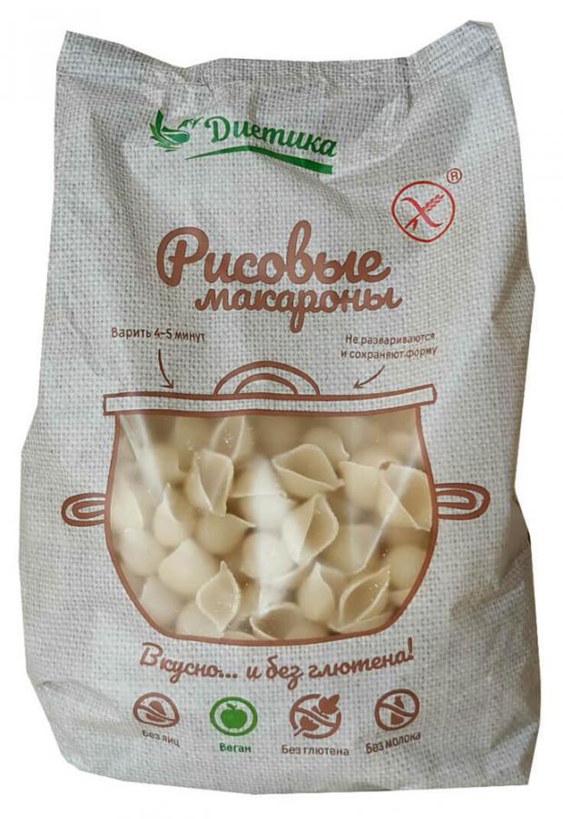 

Макароны фигурные «Диетика» из рисовой муки, 250 г