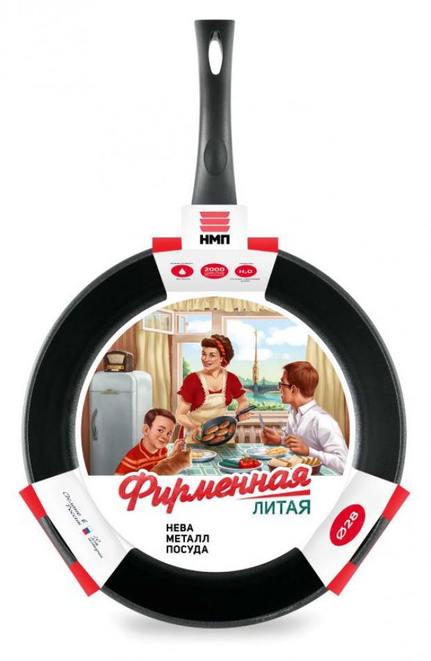 

Сковородка Нева Металл, 28 см