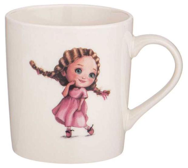 

Кружка Lefard Children's Fun Красивая девочка фарфор, 255 мл