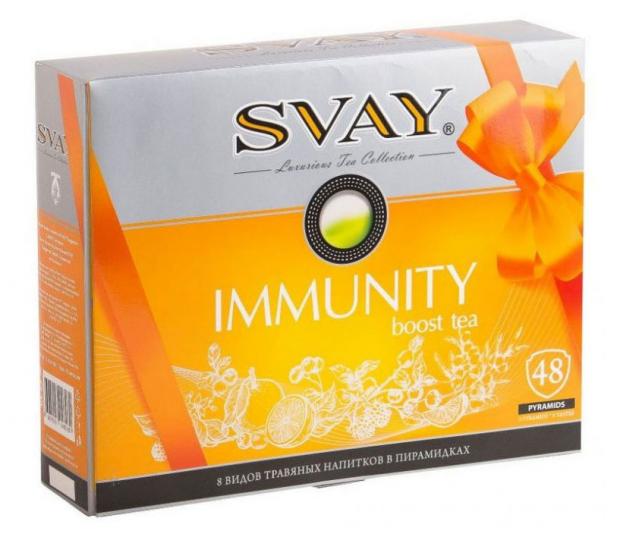 Чайный набор Svay Immunity boost tea, 48x5 г