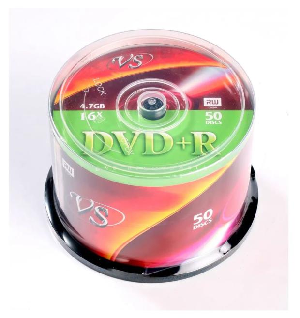 Диск VS DVD+R BOX, 50 шт