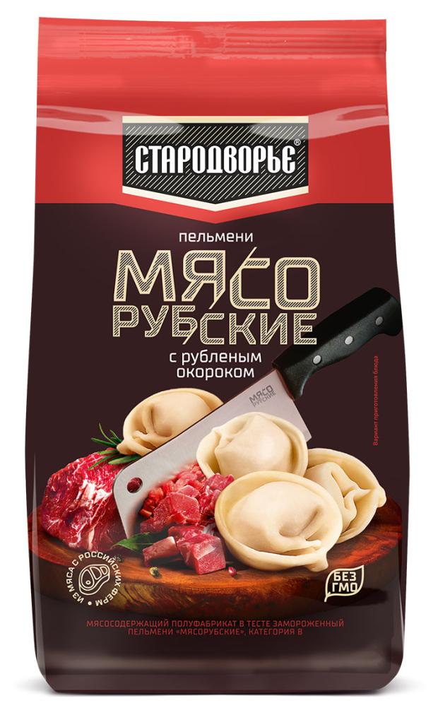 

Пельмени Стародворье Мясорубские рубленым окороком, 700 г