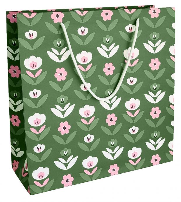 

Пакет подарочный Be Smart Floral, 32х32 см