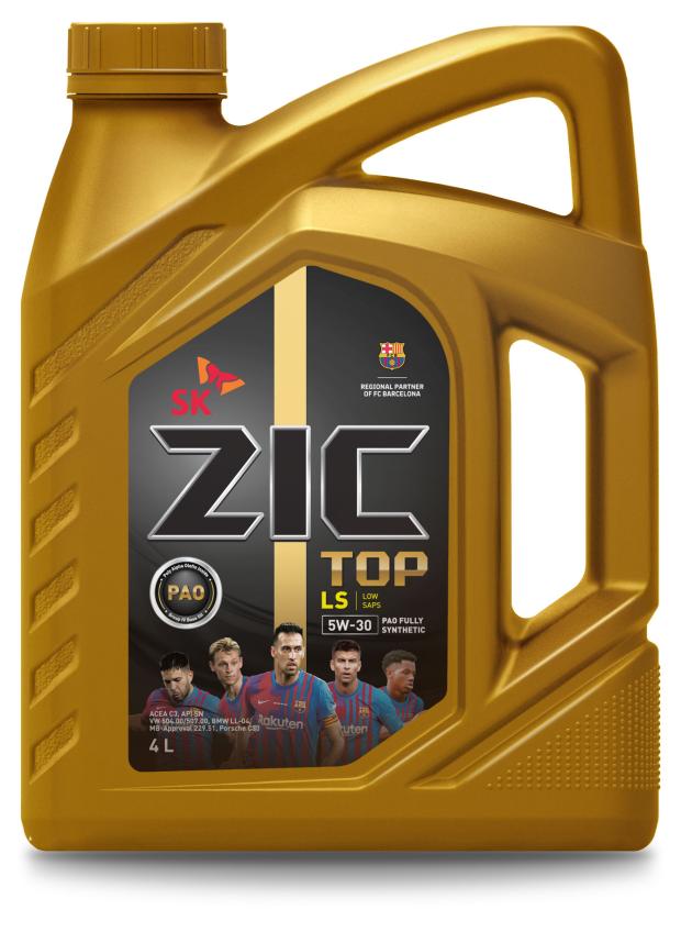 

Масло синтетическое ZIC TOP LS 5W-30, 4 л