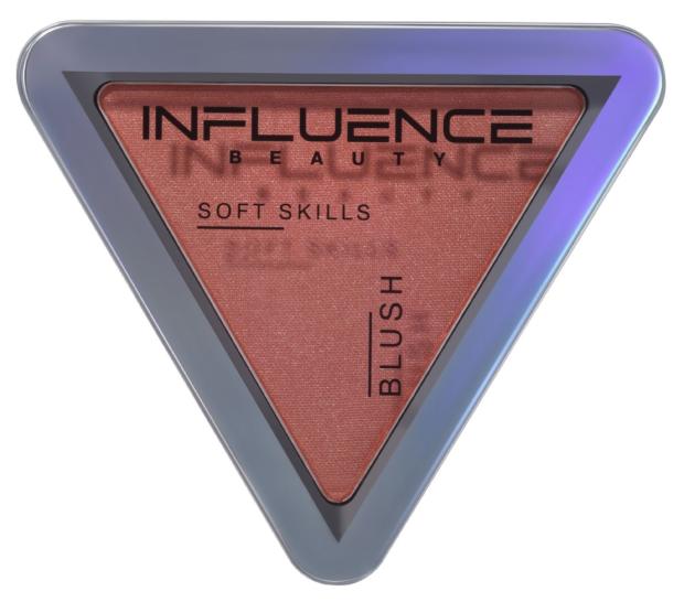 

Румяна Influence Beauty Soft skills компактные тон 03 розовый с сиянием, 3 г