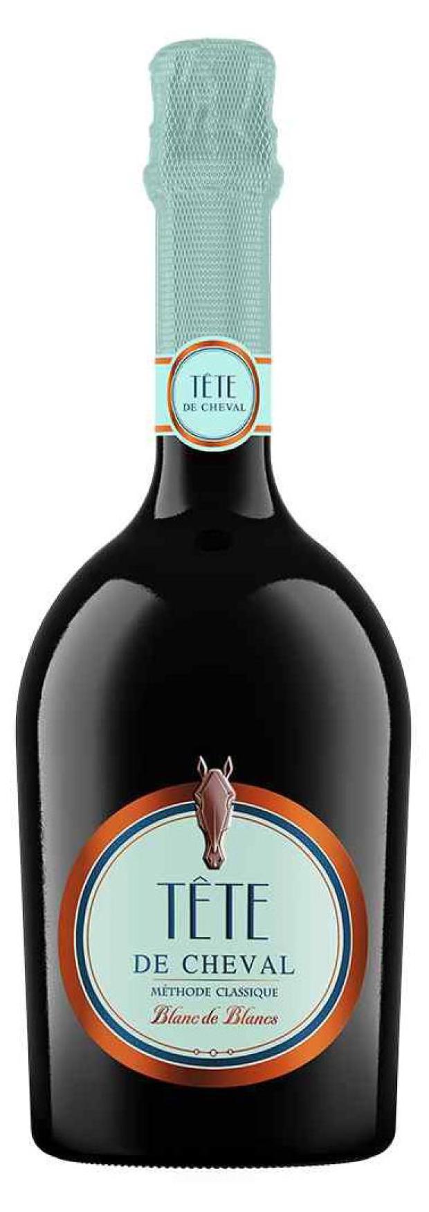 

Игристое вино Tete de Cheval Blanc de Blancs белое сухое Россия, 0,75 л
