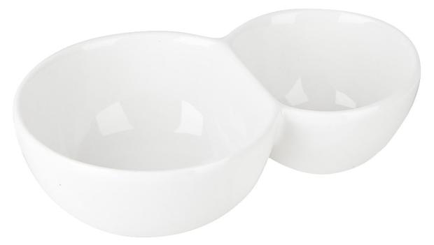 

Менажница Nouvelle Home 2-х секционная Naturel, 20х12,5х6 см