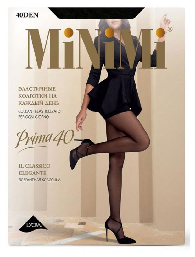 

Колготки Minimi Prima 40 nero, размер 2