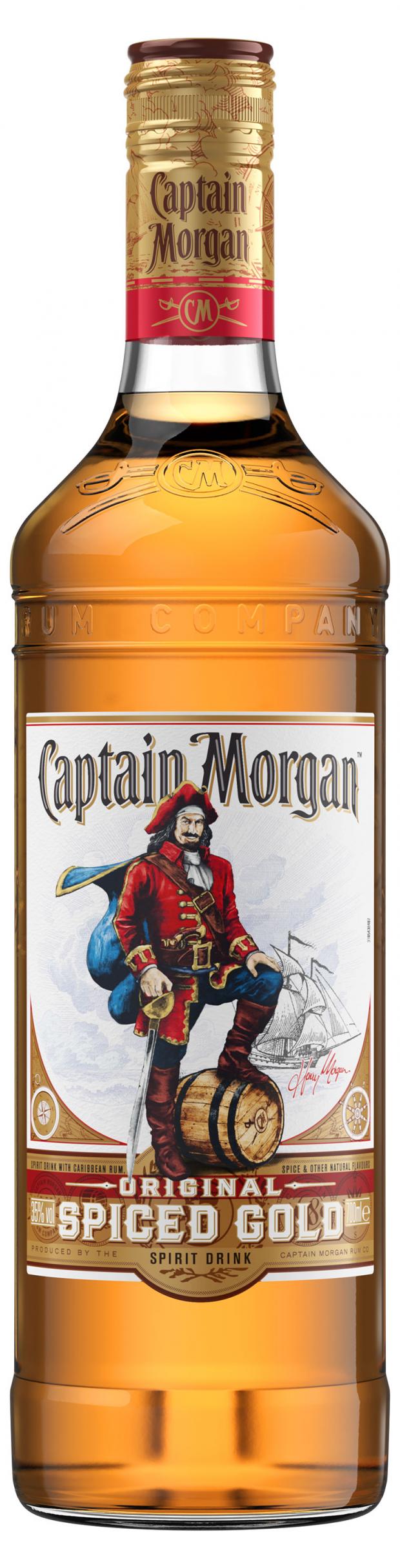 Ром Captain Morgan Spiced Gold Original Шотландия, 0,7 л