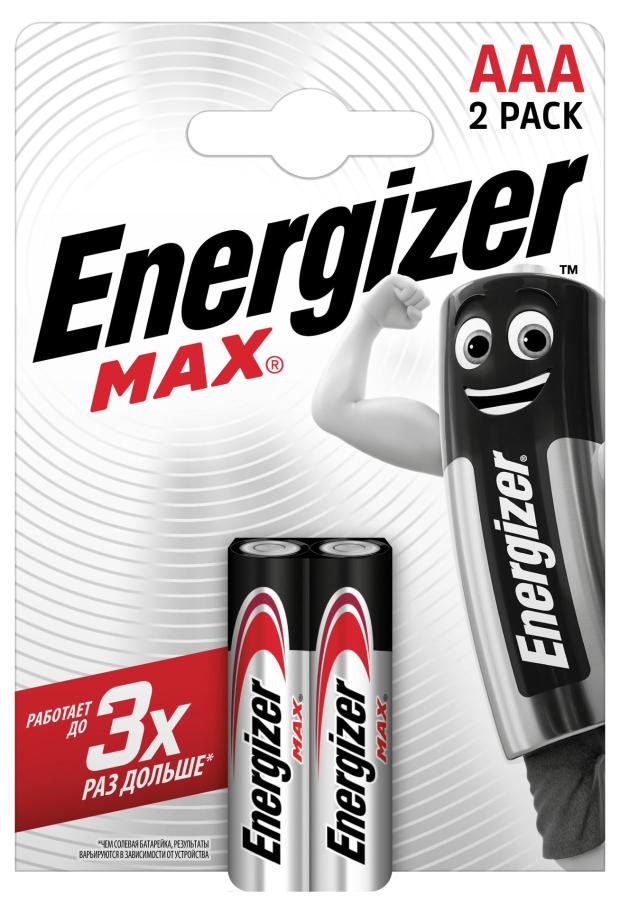 

Батарейка ENERGIZER Max AAA, 2 тш