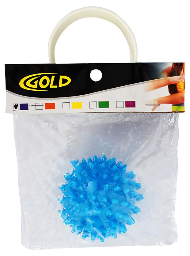 Мяч Gold массажный твердый 6 см 1 шт 119₽