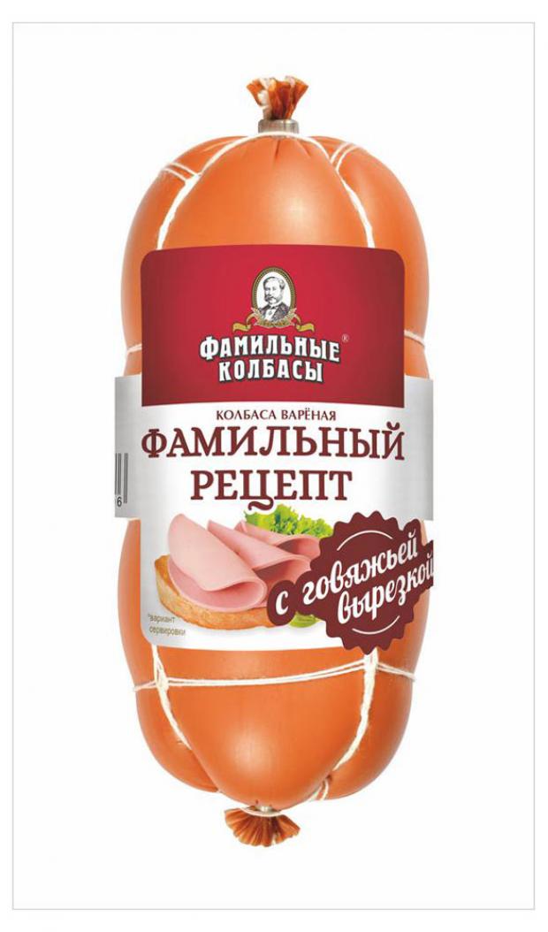 Колбаса вареная Фамильные колбасы Фамильный рецепт, 450 г