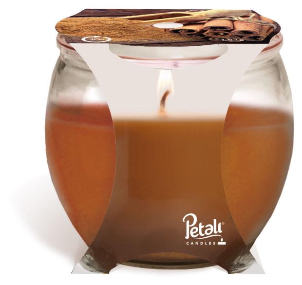 

Свеча ароматизированная в стакане Petali Корица, 1 шт