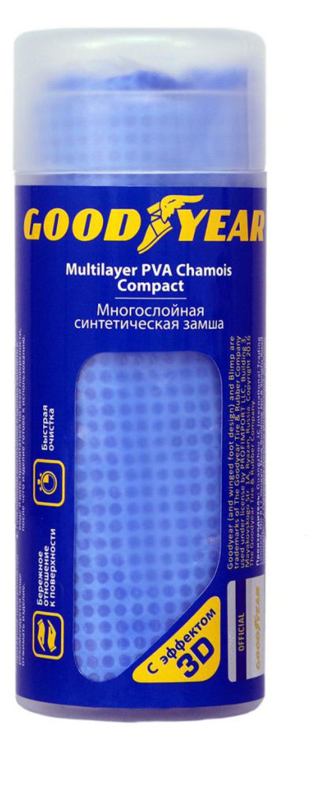 

Салфетка Goodyear замша синтетическая, 43х32 см