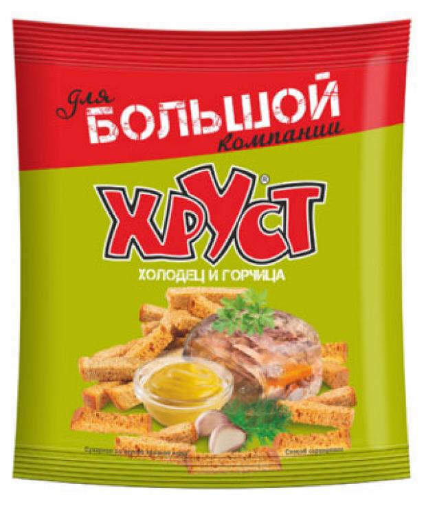 Сухарики Хруст холодец горчица, 100 г