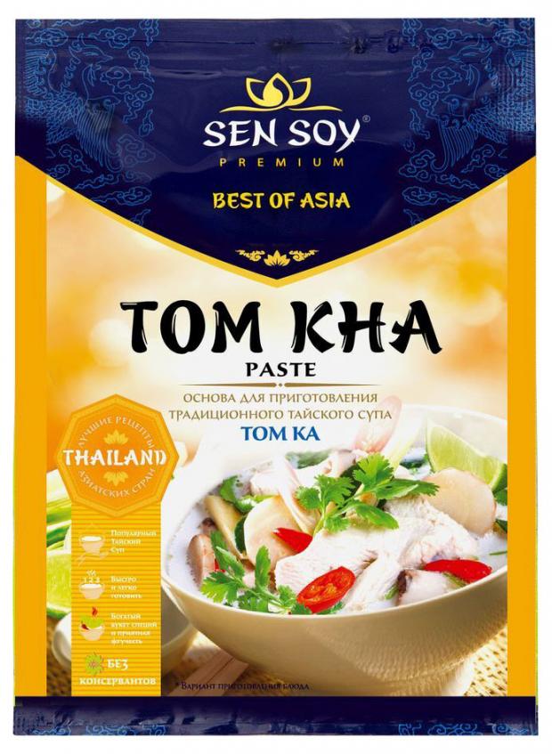 Основа для супа Sen Soy Premium Tom kha, 80 г основа для супа фо sen soy 80 г