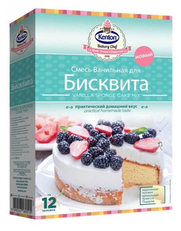 

Смесь для выпечки Kenton бисквит ванильный, 350 г
