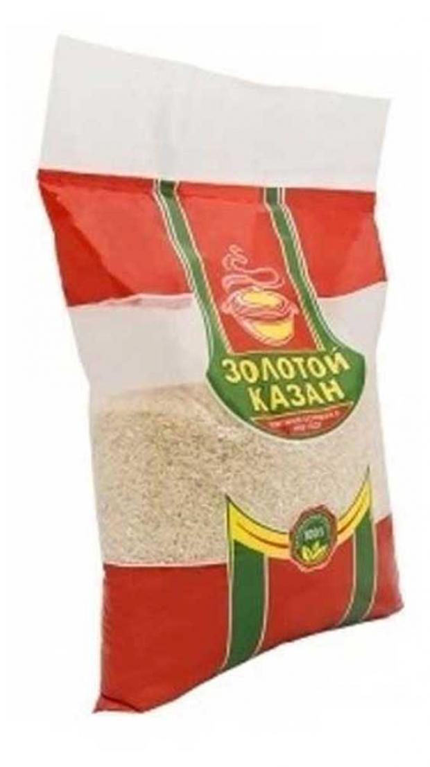 Рис круглозерный Золотой Казан, 3 кг