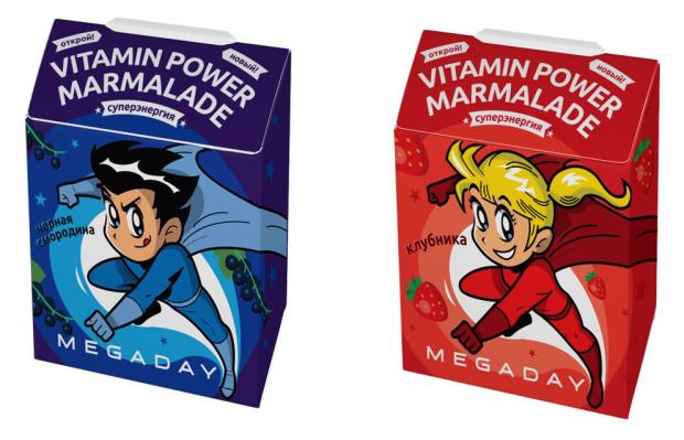 

Мармелад Sweet Food клубника/черная смородина, 20 г