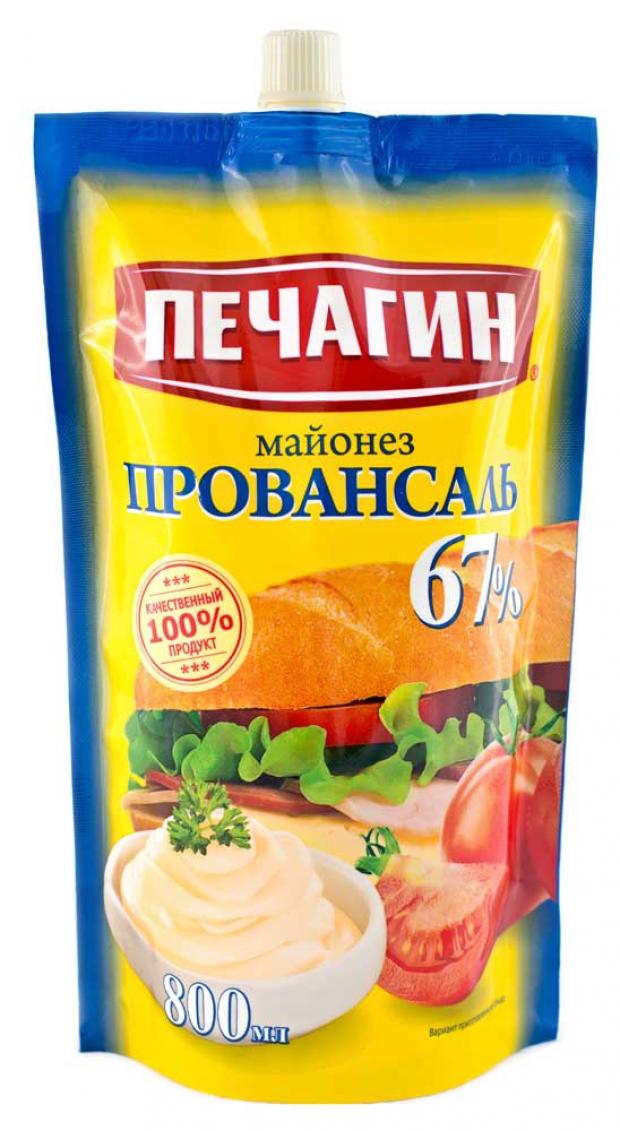 Майонез Печагин Провансаль 67%, 800 мл