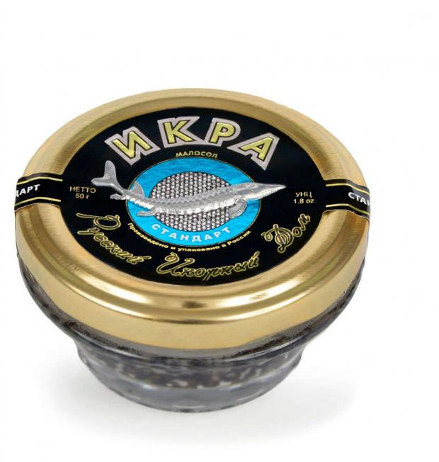 

Икра осетра «Русский икорный дом» зернистая Стандарт, 50 г
