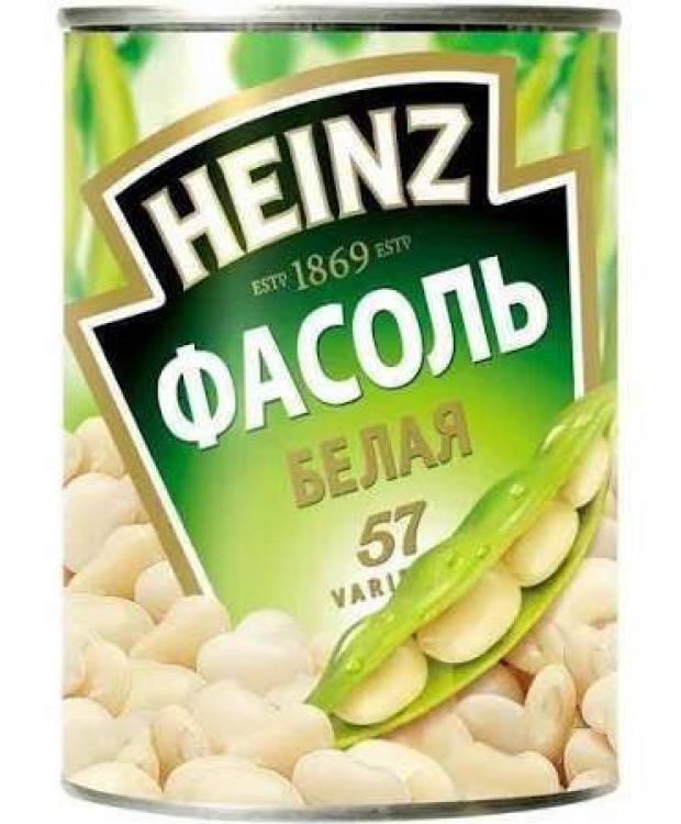 

Фасоль Heinz белая в собственном соку, 400 г