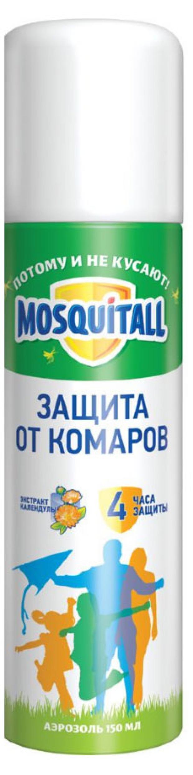 Аэрозоль от комаров Mosquitall Защита для взрослых, 150 мл