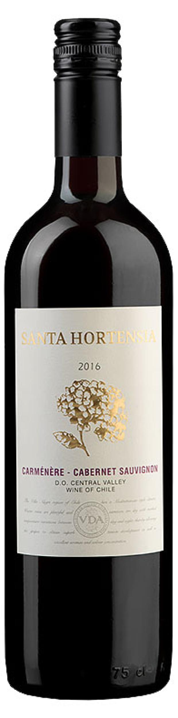 Вино Santa Hortensia красное сухое Чили, 0,75 л вино viu manent estate collection reserva malbec красное сухое чили 0 75 л