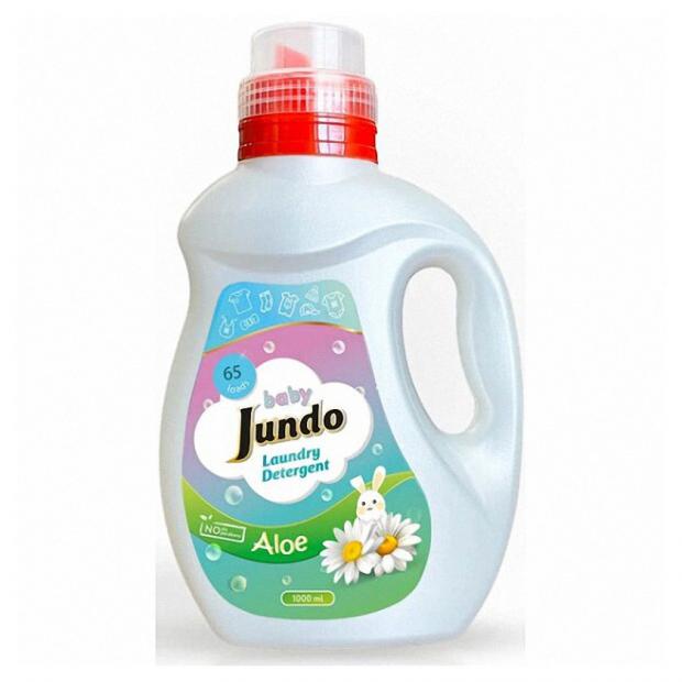 

Гель для стирки детского белья Jundo с алоэ вера, 1 л (65 стирок)