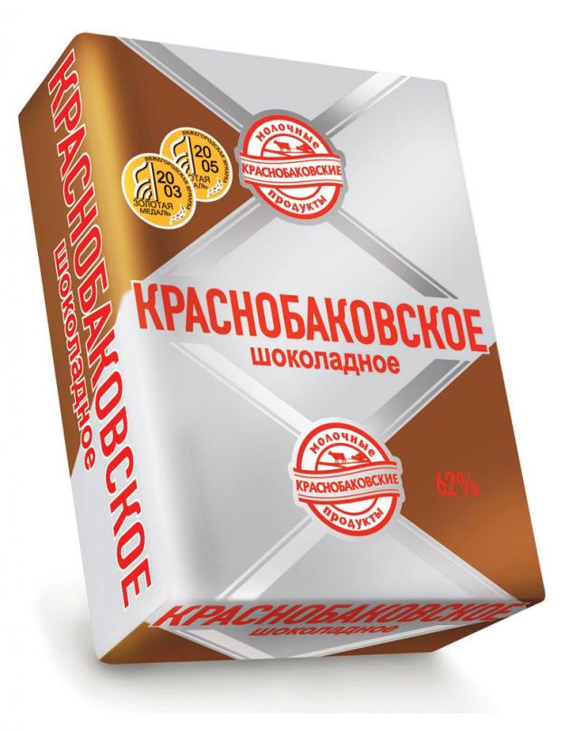 Спред Краснобаковское шоколадный 62%, 185 г