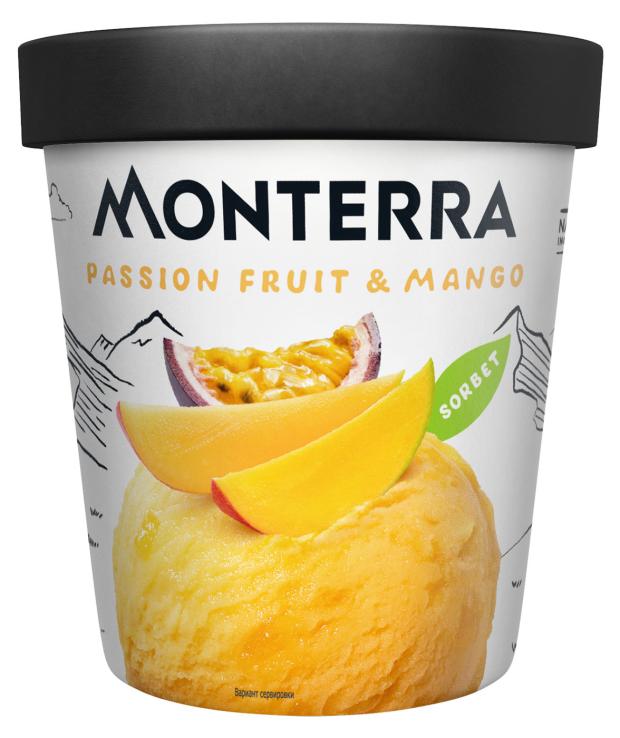 Сорбет Monterra Манго-Маракуйя, 480 мл