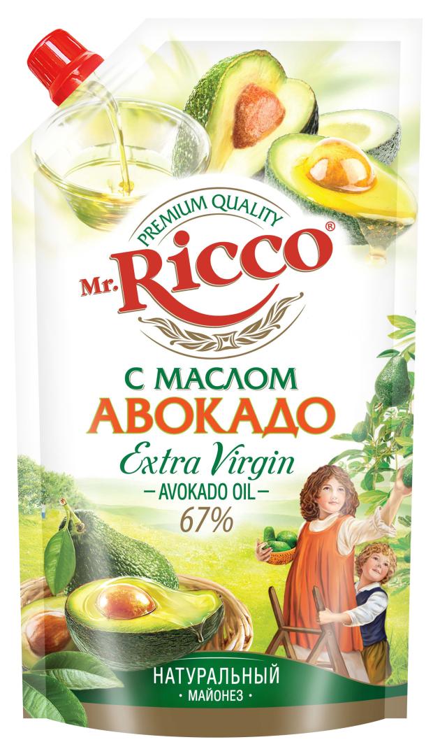 

Майонез Mr.Ricco ORGANIC с маслом авокадо 67%, 400 мл