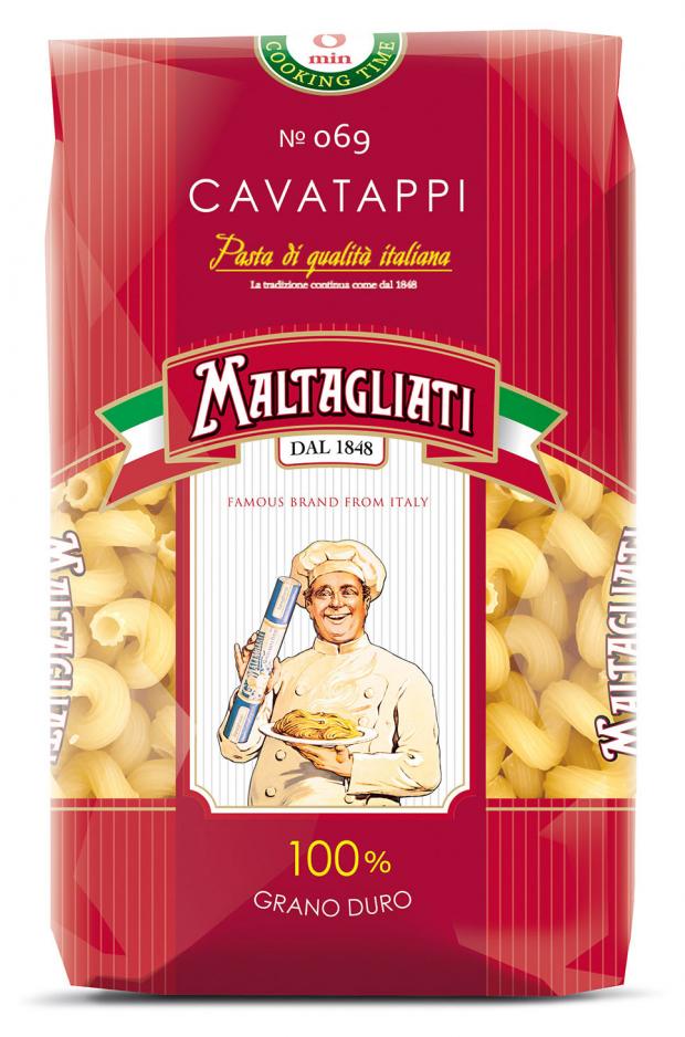 Макаронные изделия Maltagliati Рожки витые 069, 450 г макароны экороны рожки витые 400 г