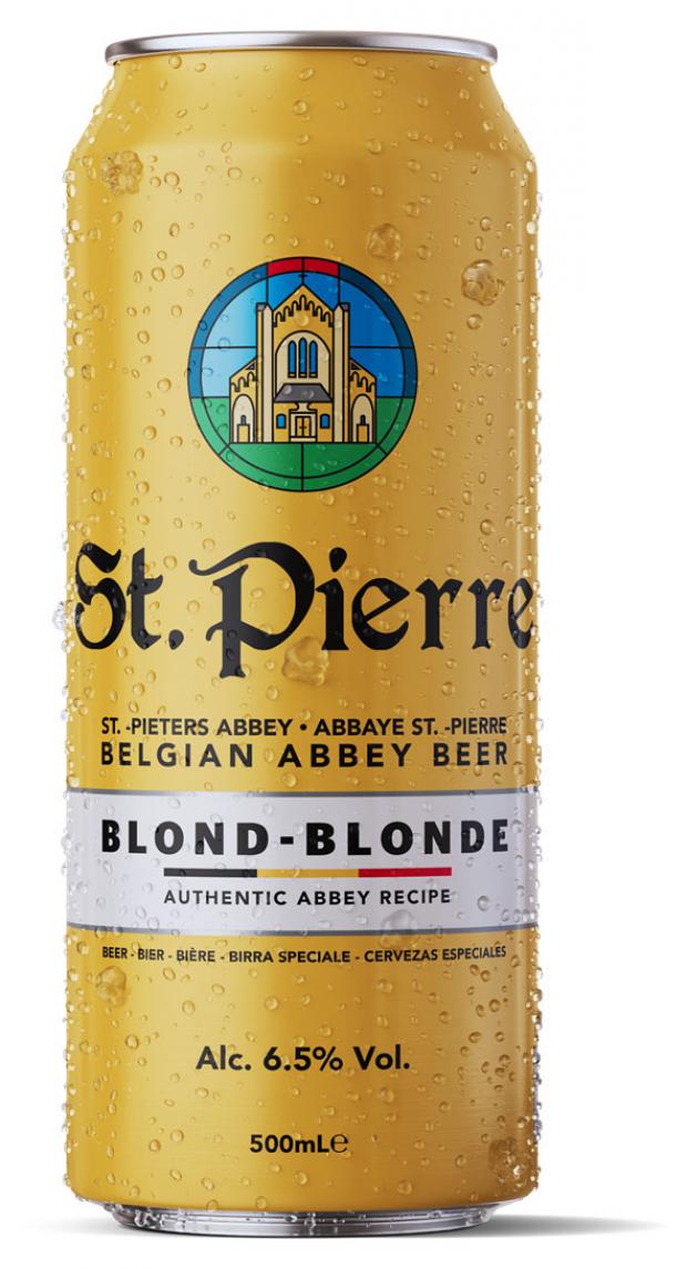 Пиво Sr. Pierre Blonde светлое фильтрованное 6,5%, 500 мл