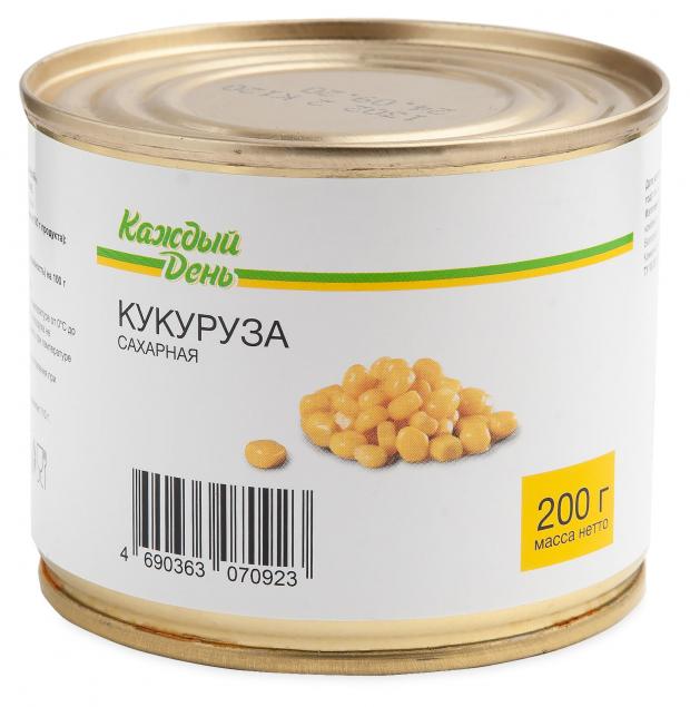 

Кукуруза сахарная Каждый день, 200 г
