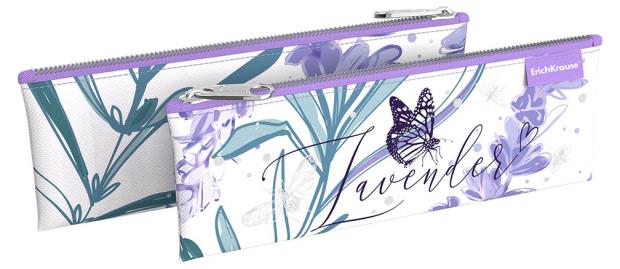 

Пенал конверт ErichKrause Lavender, 220х90 мм