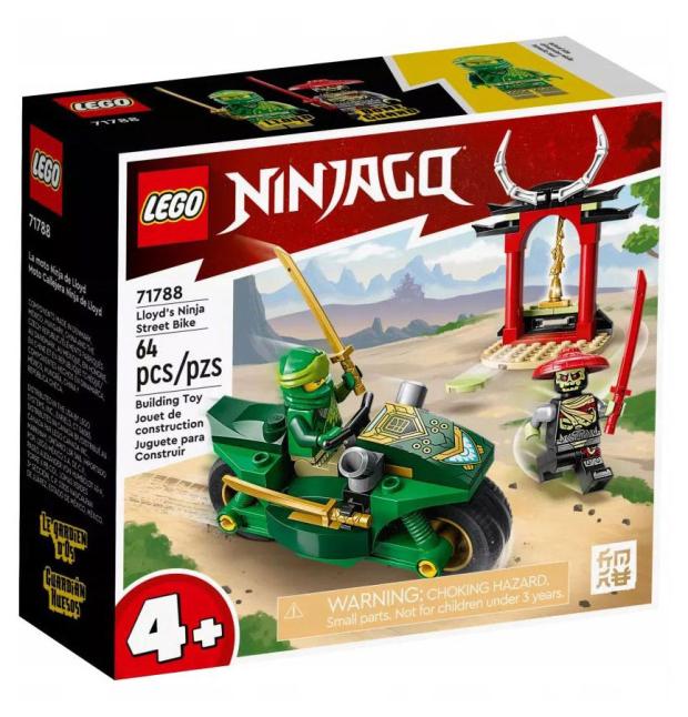 Конструктор LEGO Уличный байк Ллойда, 64 детали