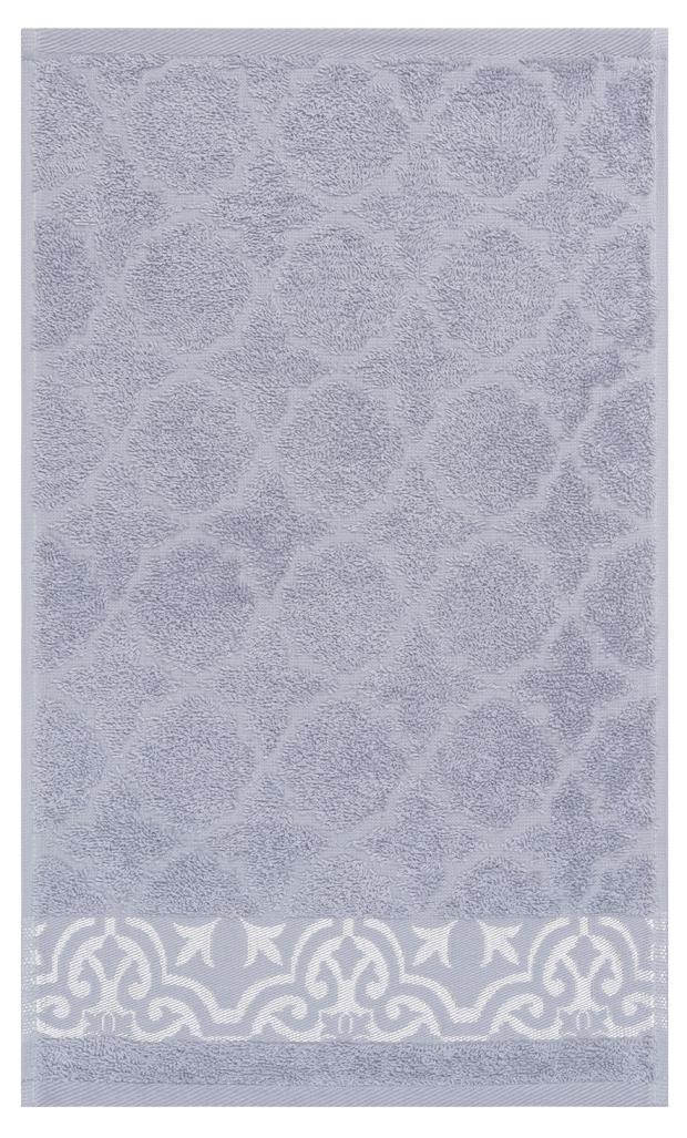 

Полотенце махровое Cleanelly Basic серое, 30х50 см