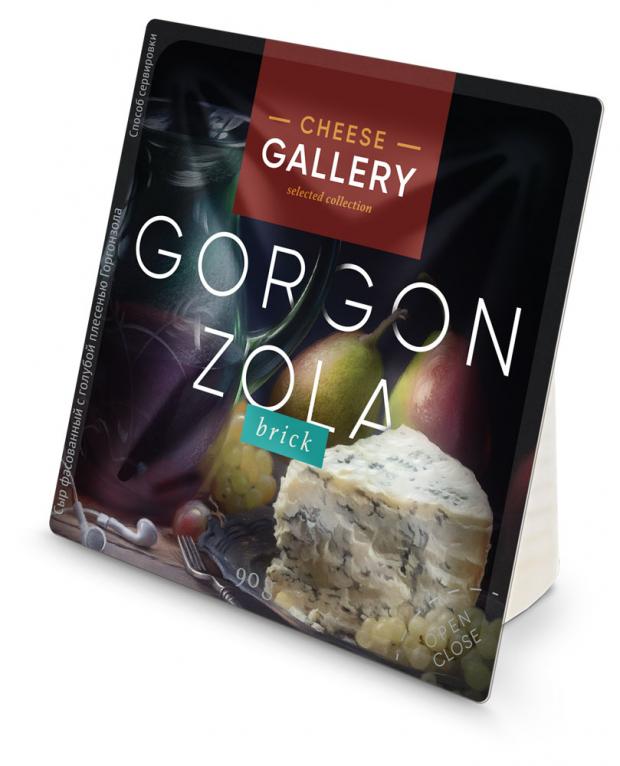

Сыр мягкий Cheese Gallery Горгонзола c голубой плесенью 60%, 90 г