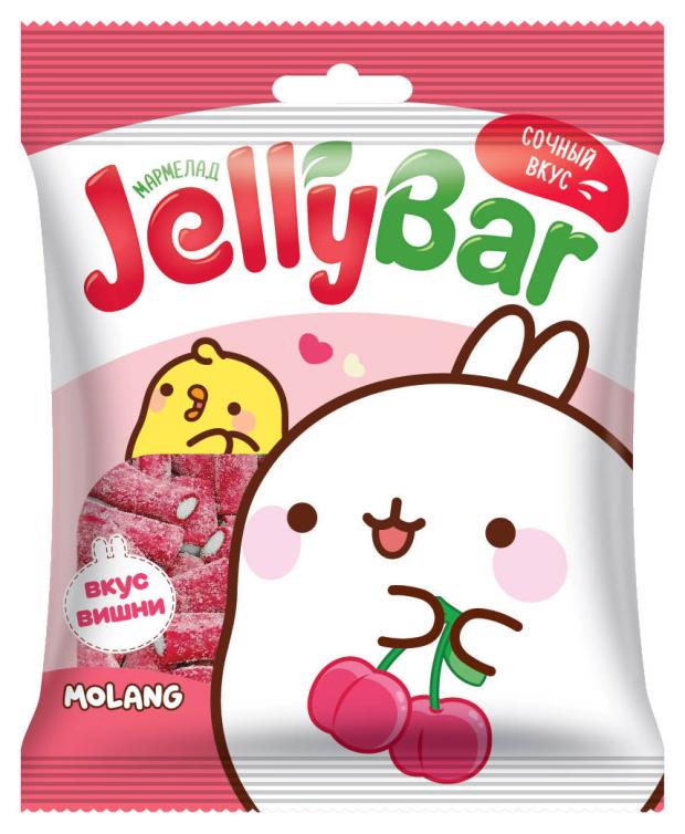 

Мармелад Jelly Bar Molang с кислой обсыпкой, 75 г