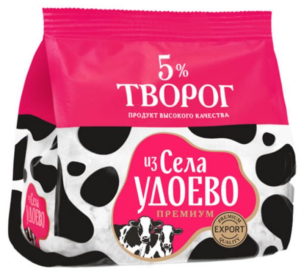 Творог Из Села Удоево 5% БЗМЖ, 315 г