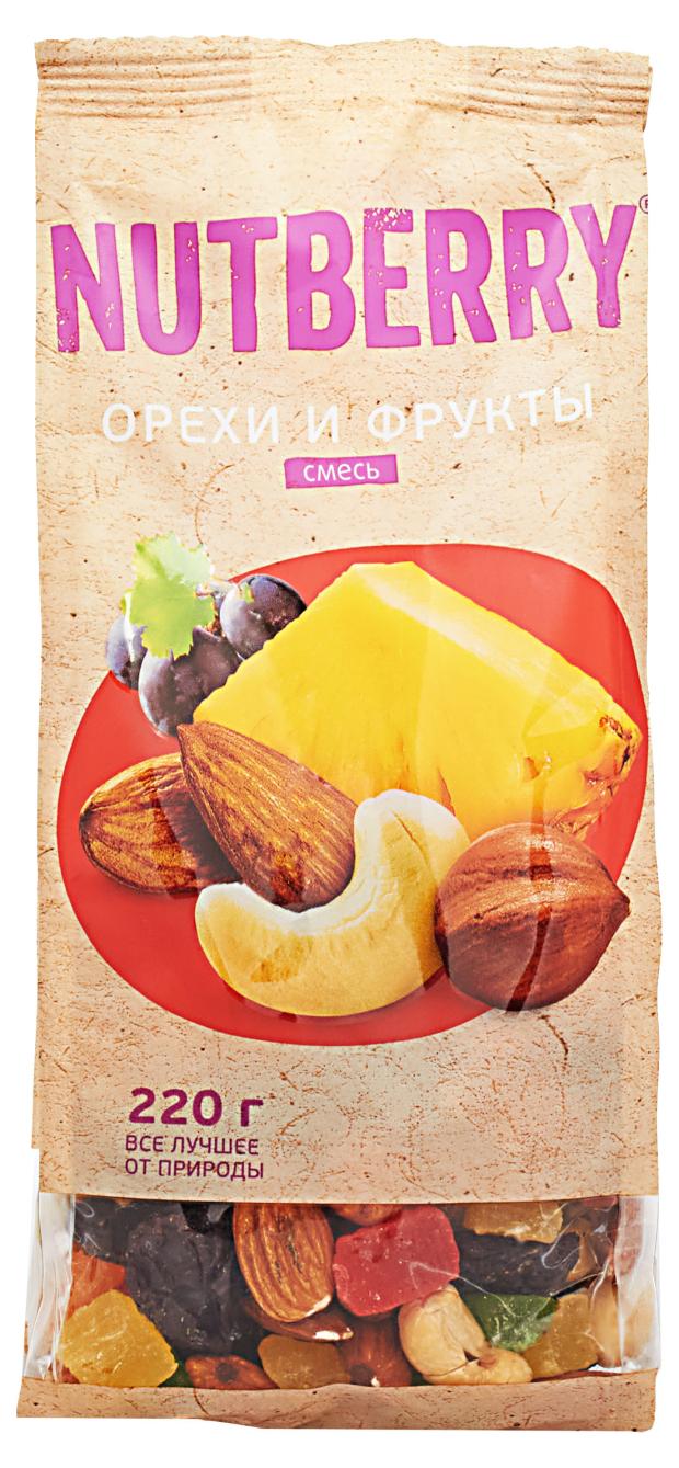 Смесь орехово-фруктовая Nutberry, 220 г
