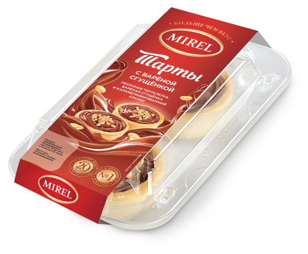 

Пирожное MIREL Тарты с вареной сгущенкой, 120 г