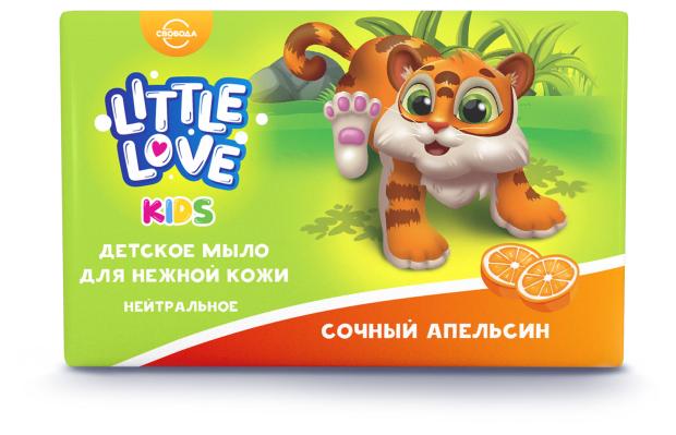 Мыло детское Свобода Little Love апельсин, 90 г